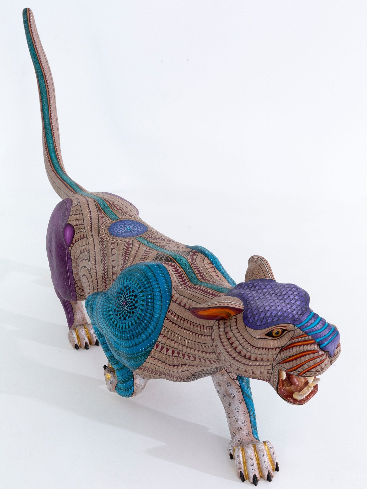 Alebrije – Ngola Jaguar – Huichol-Kunst – Marakame