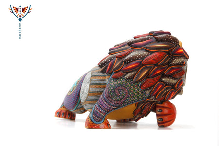 Alebrije - León III - Arte Huichol - Marakame