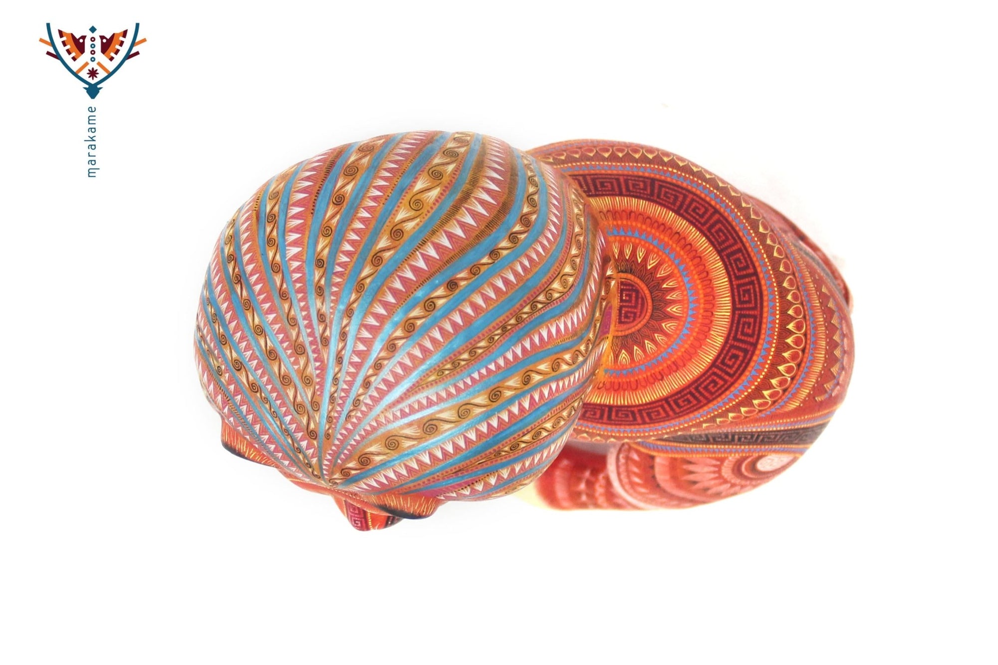 Alebrije - Kleiner Löwe - Huichol Art - Marakame
