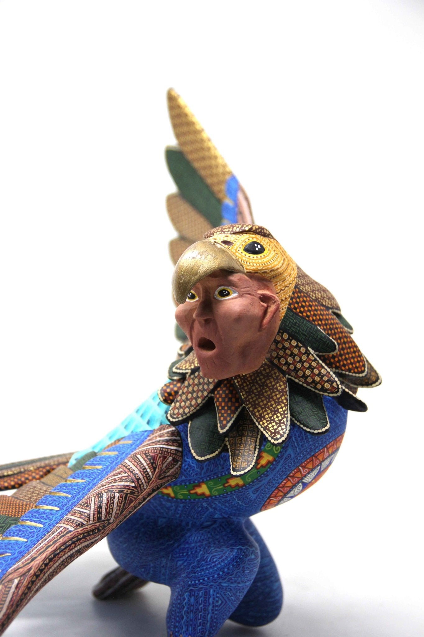 Alebrije - Nahual Águila - Arte Huichol - Marakame