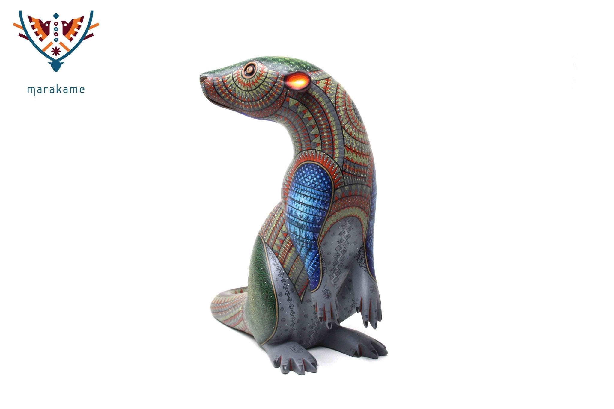 Alebrije - Nutria - Arte Huichol - Marakame