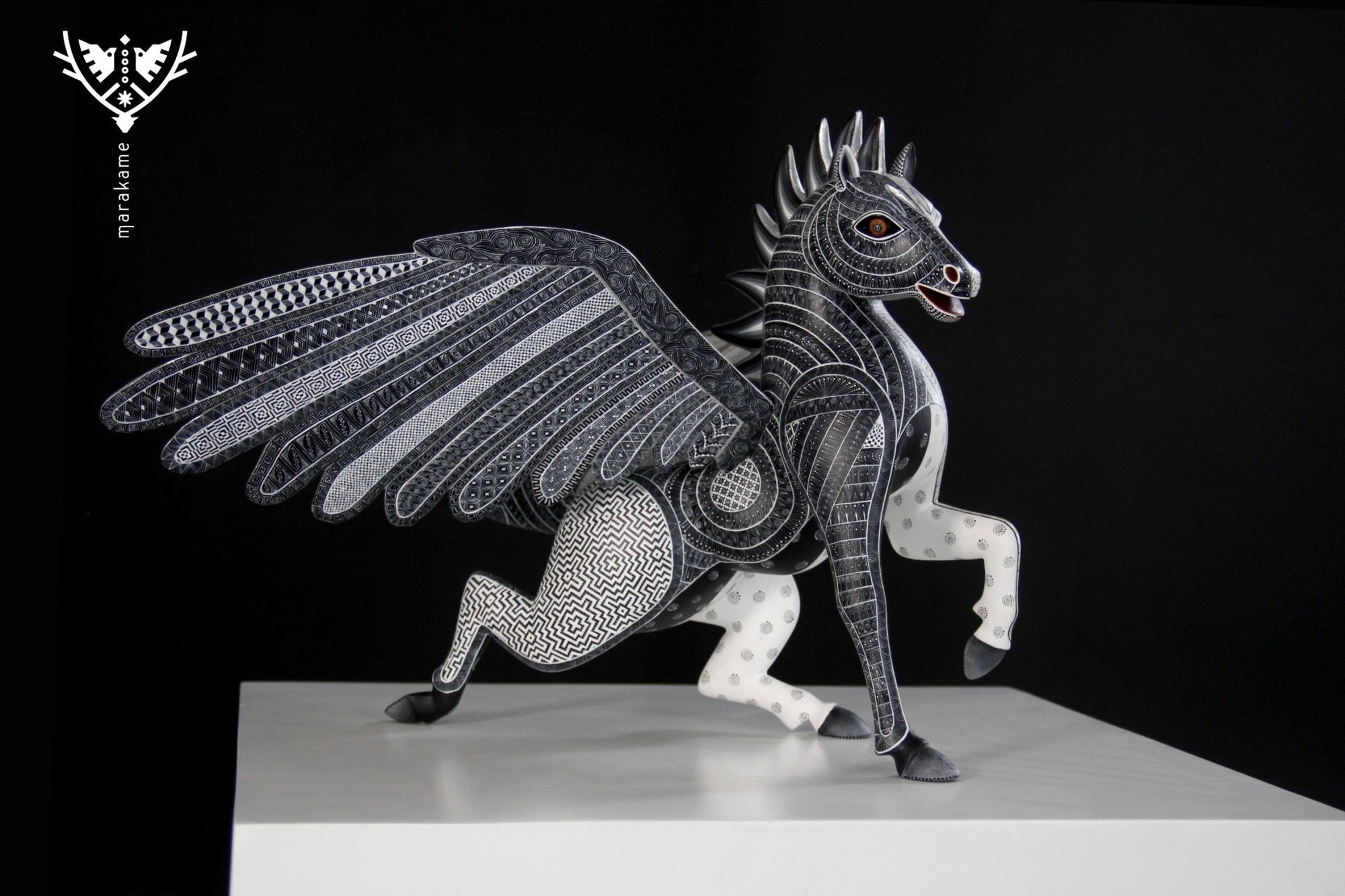 Alebrije - Pegaso - Arte Huichol - Marakame