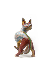Alebrije Hund - Spiritueller Führer - Huichol Art - Marakame