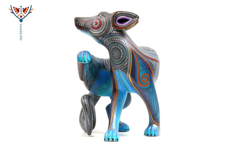 Alebrije - Perro Guía Espiritual I - Arte Huichol - Marakame