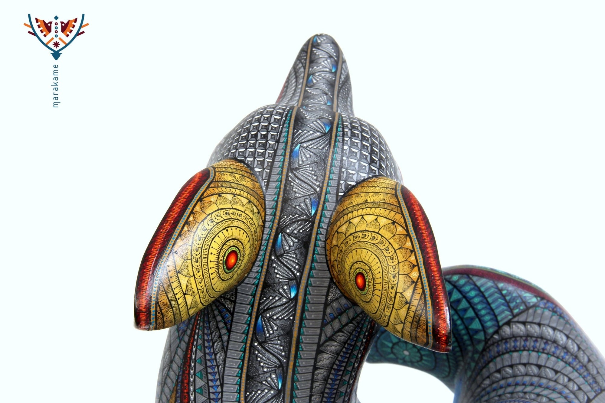 Alebrije - Perro Guía Espiritual I - Arte Huichol - Marakame