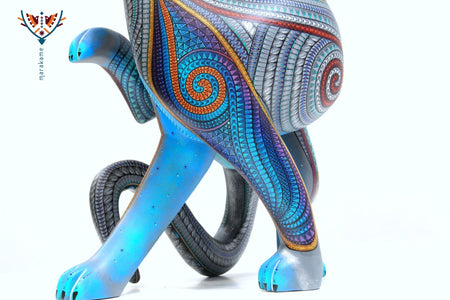 Alebrije - Perro Guía Espiritual I - Arte Huichol - Marakame