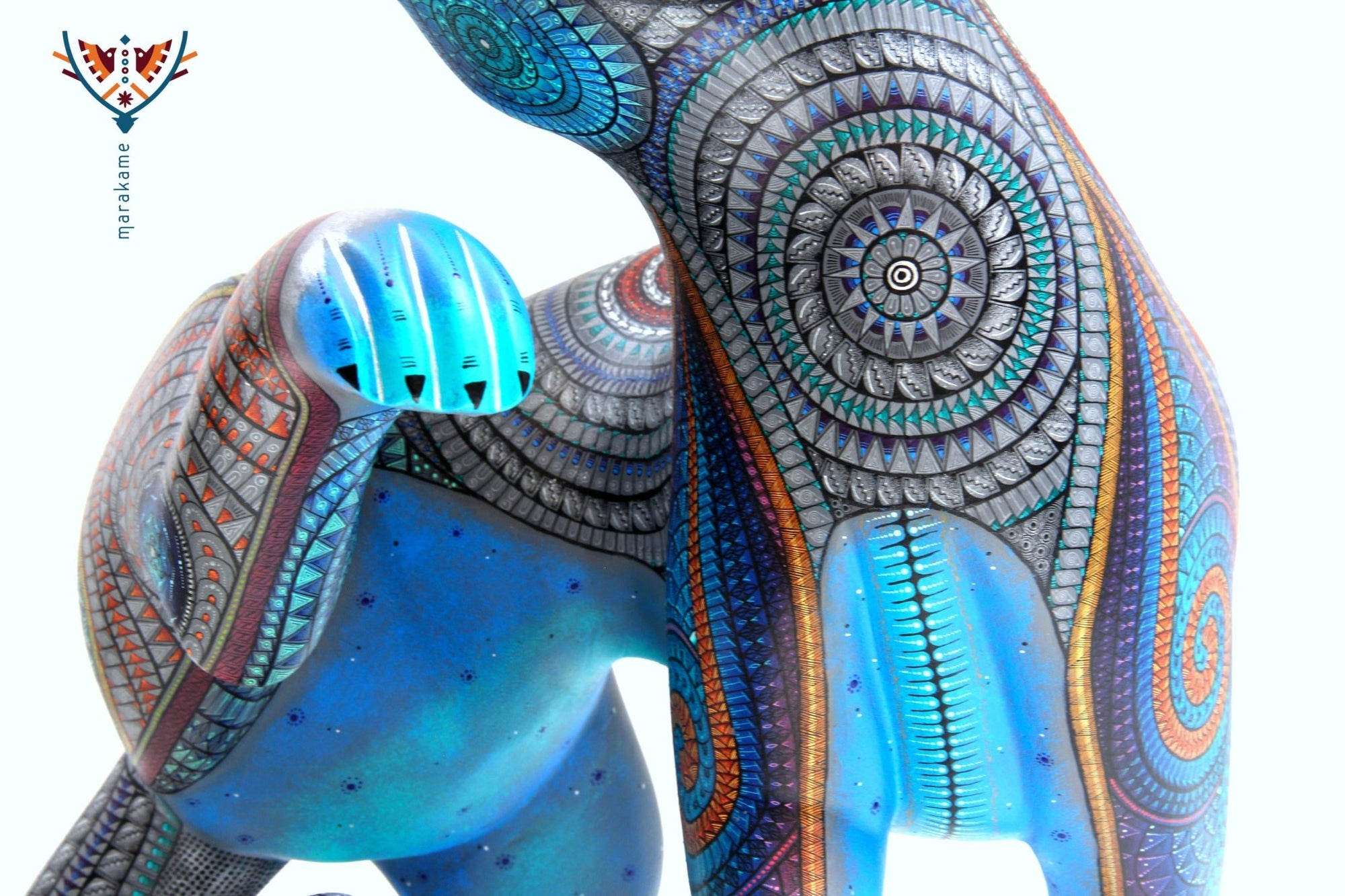 Alebrije - Perro Guía Espiritual I - Arte Huichol - Marakame