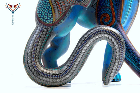 Alebrije - Perro Guía Espiritual I - Arte Huichol - Marakame