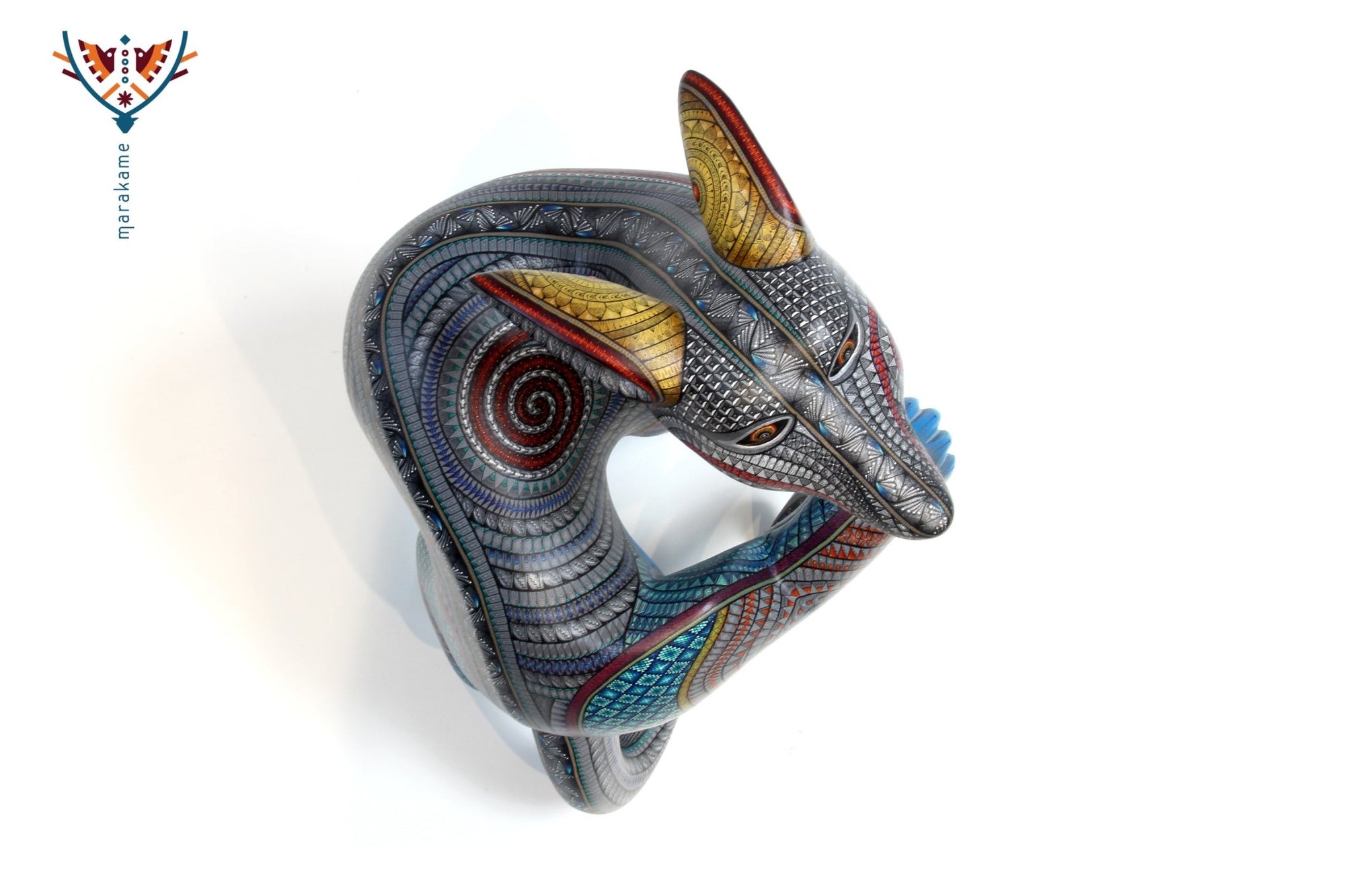 Alebrije - Perro Guía Espiritual I - Arte Huichol - Marakame