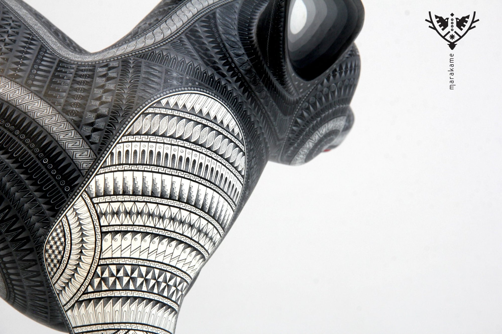 Alebrije – Spiritueller Blindenhund II – Huichol-Kunst – Marakame