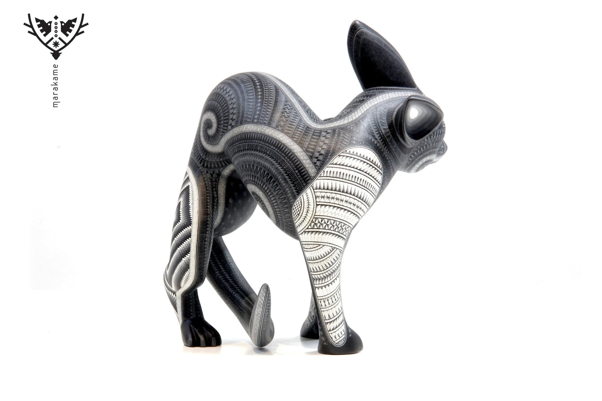 Alebrije – Spiritueller Blindenhund II – Huichol-Kunst – Marakame