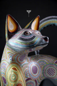 Alebrije Dog - Namboolo' - Huichol Art - Marakame