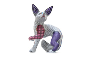 Alebrije Dog-Ngola-Huichol Art-Marakame