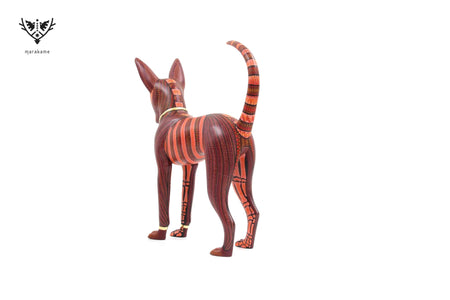 Hund Alebrije - Xoloitzcuintle #2 - Ewige Ruhe - Huichol Art - Marakame
