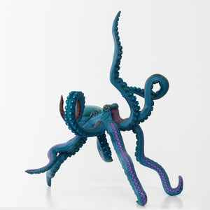 Alebrije - Zapotec Octopus I - Huichol Art - Marakame