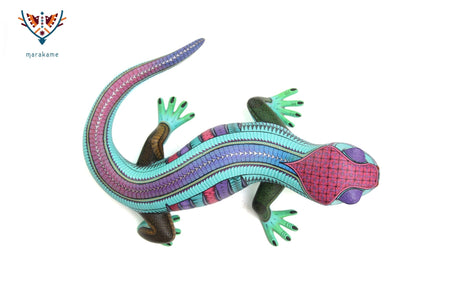 Alebrije - Salamandre - Art Huichol - Marakame