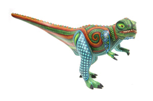 Alebrije - T-Rex I - Arte Huichol - Marakame