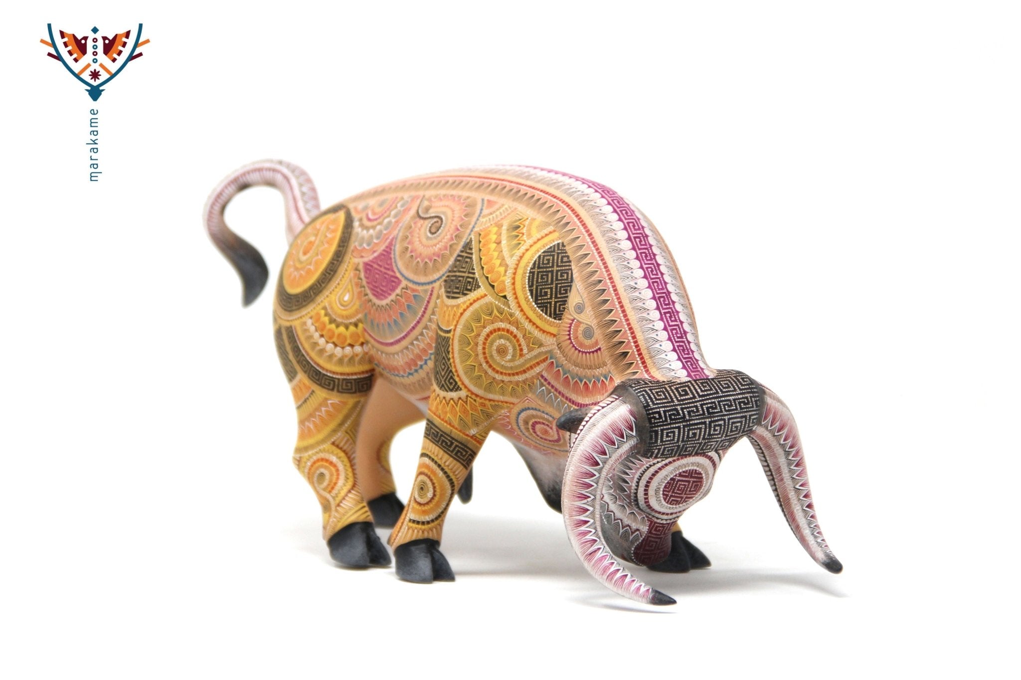 Alebrije - Torito - Huichol Art - Marakame