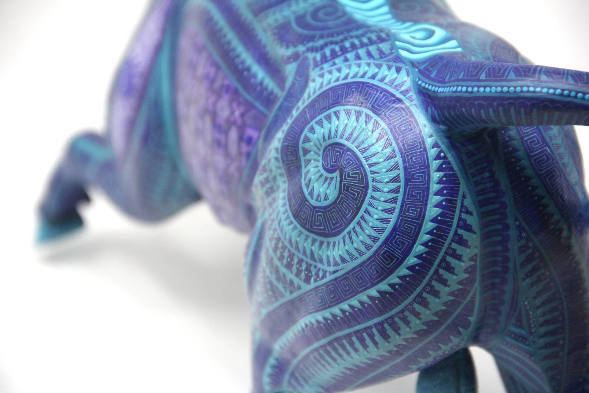 Alebrije Bull - Yuze I - Huichol Art - Marakame
