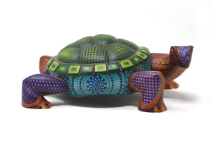 Alebrije Tortuga - Bigu - Art Huichol - Marakame