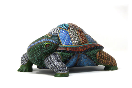 Turtle Alebrije - Bigu - Huichol Art - Marakame