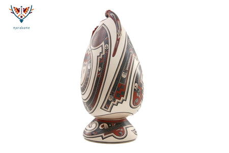 Mata Ortiz Ceramics - Eagle II - Huichol Art - Marakame