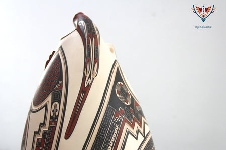 Ceramica Mata Ortiz - Aquila II - Arte Huichol - Marakame
