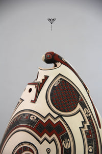 Ceramica Mata Ortiz - Aquila II - Arte Huichol - Marakame