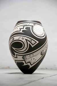 Mata Ortiz Ceramics - Paquimé Eagle - Huichol Art - Marakame