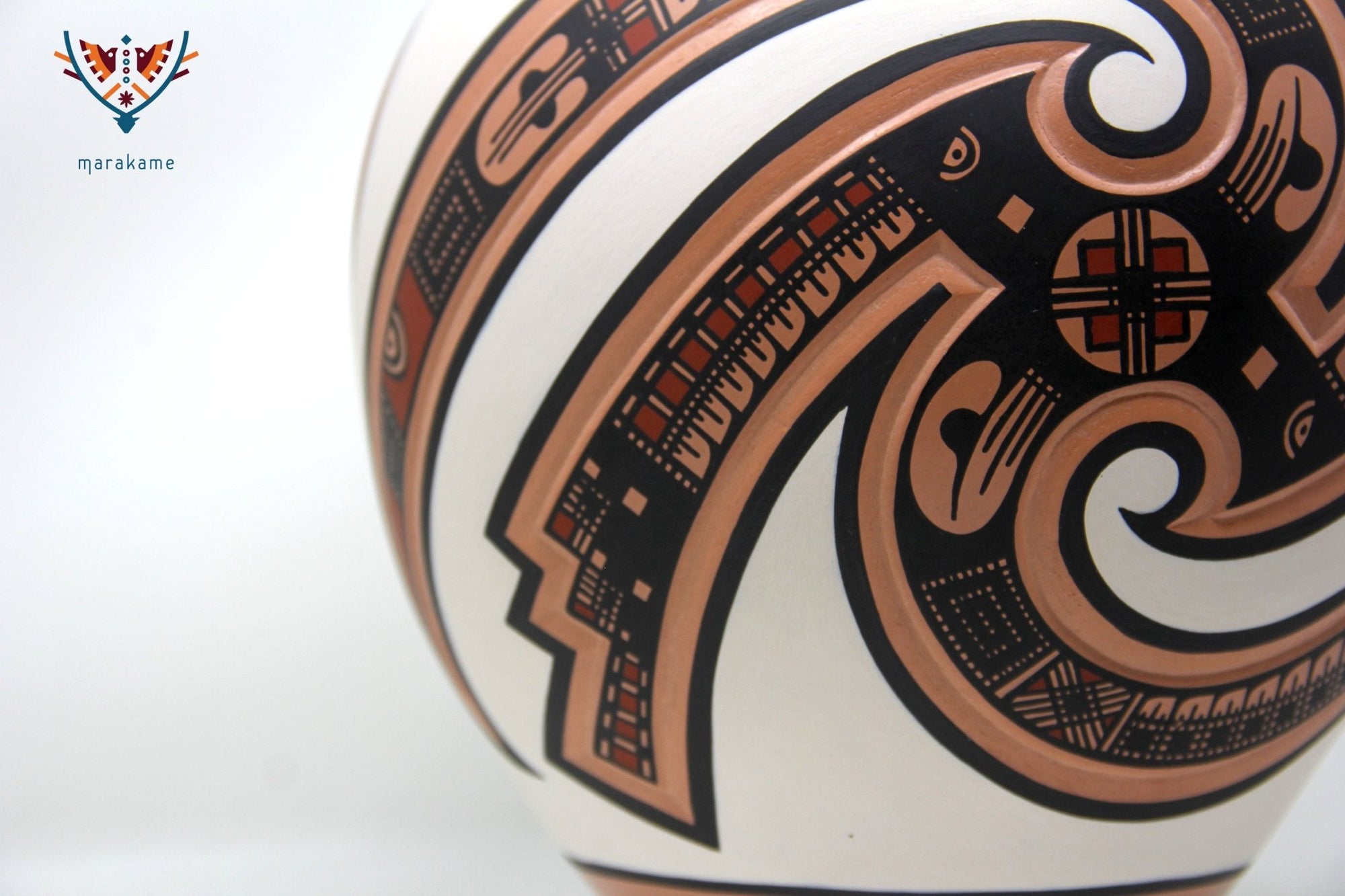 Cerámica de Mata Ortiz - Águilas - Arte Huichol - Marakame