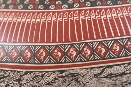 Ceramics of Mata Ortiz - Birds - 3° posto Ceramic Contest 2020 - Huichol Art - Marakame