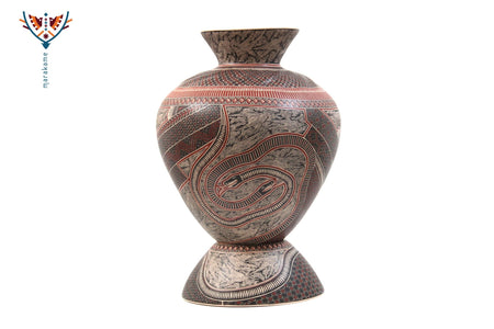 Ceramics of Mata Ortiz - Birds - 3° posto Ceramic Contest 2020 - Huichol Art - Marakame