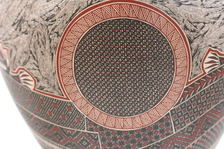 Ceramics of Mata Ortiz - Birds - 3° posto Ceramic Contest 2020 - Huichol Art - Marakame
