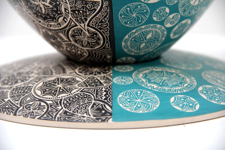 Mata Ortiz Ceramics - Cactaceae - Huichol Art - Marakame