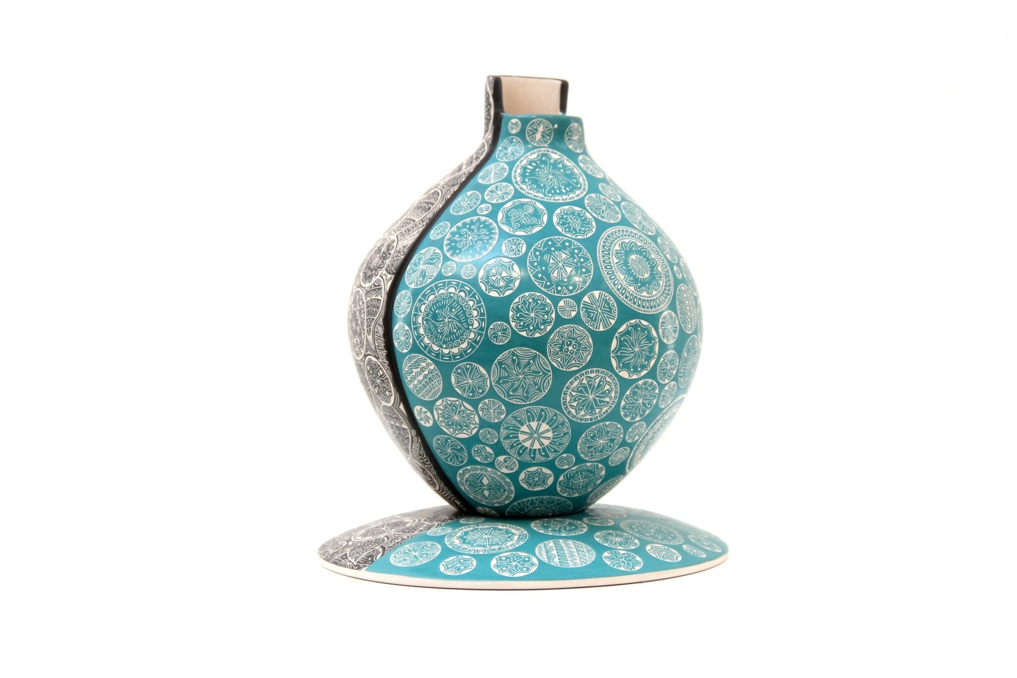 Mata Ortiz Ceramics - Cactaceae - Huichol Art - Marakame