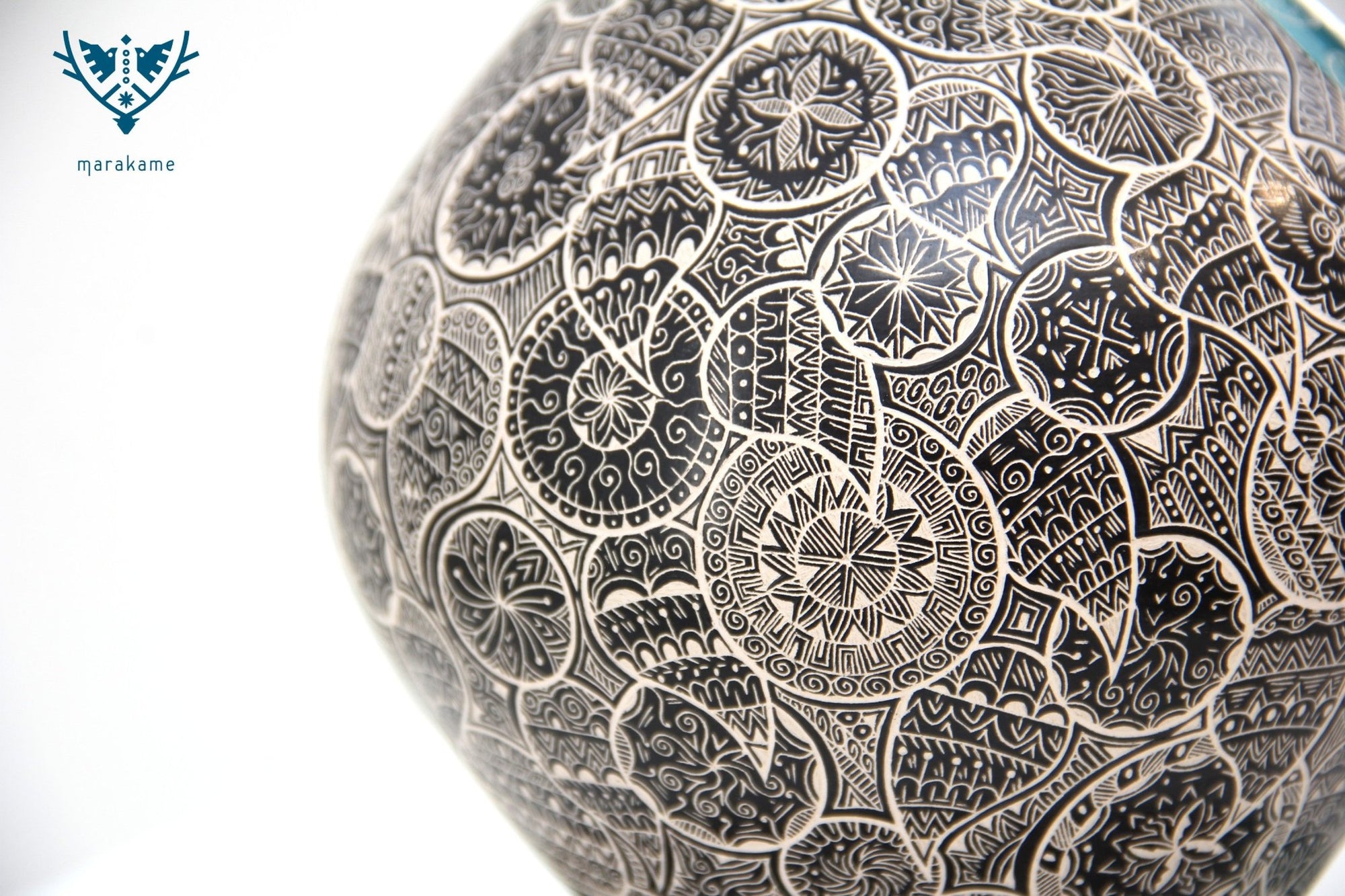 Mata Ortiz Ceramics - Cactaceae - Huichol Art - Marakame