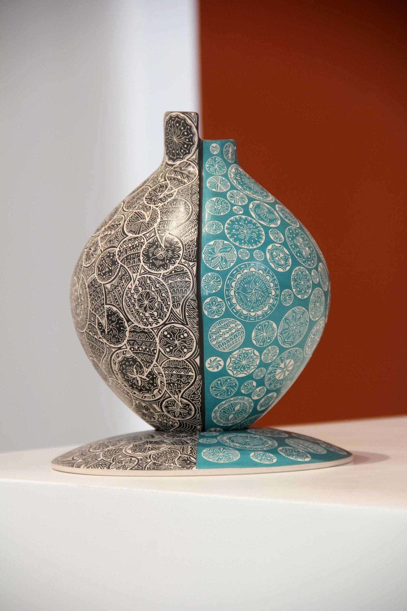 Mata Ortiz Ceramics - Cactaceae - Huichol Art - Marakame