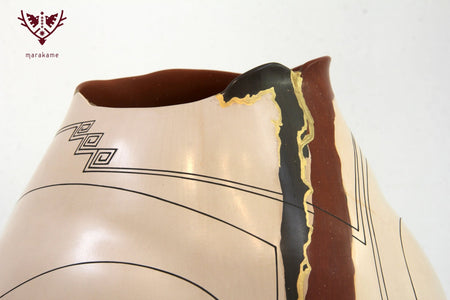Ceramica Mata Ortiz - Cicatrici - Diego Valles - Arte Huichol - Marakame