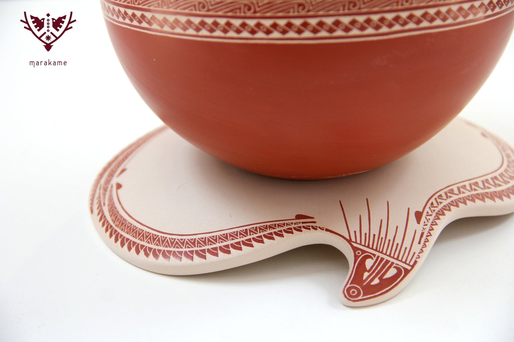 Mata Ortiz Ceramics - Hummingbird - Huichol Art - Marakame