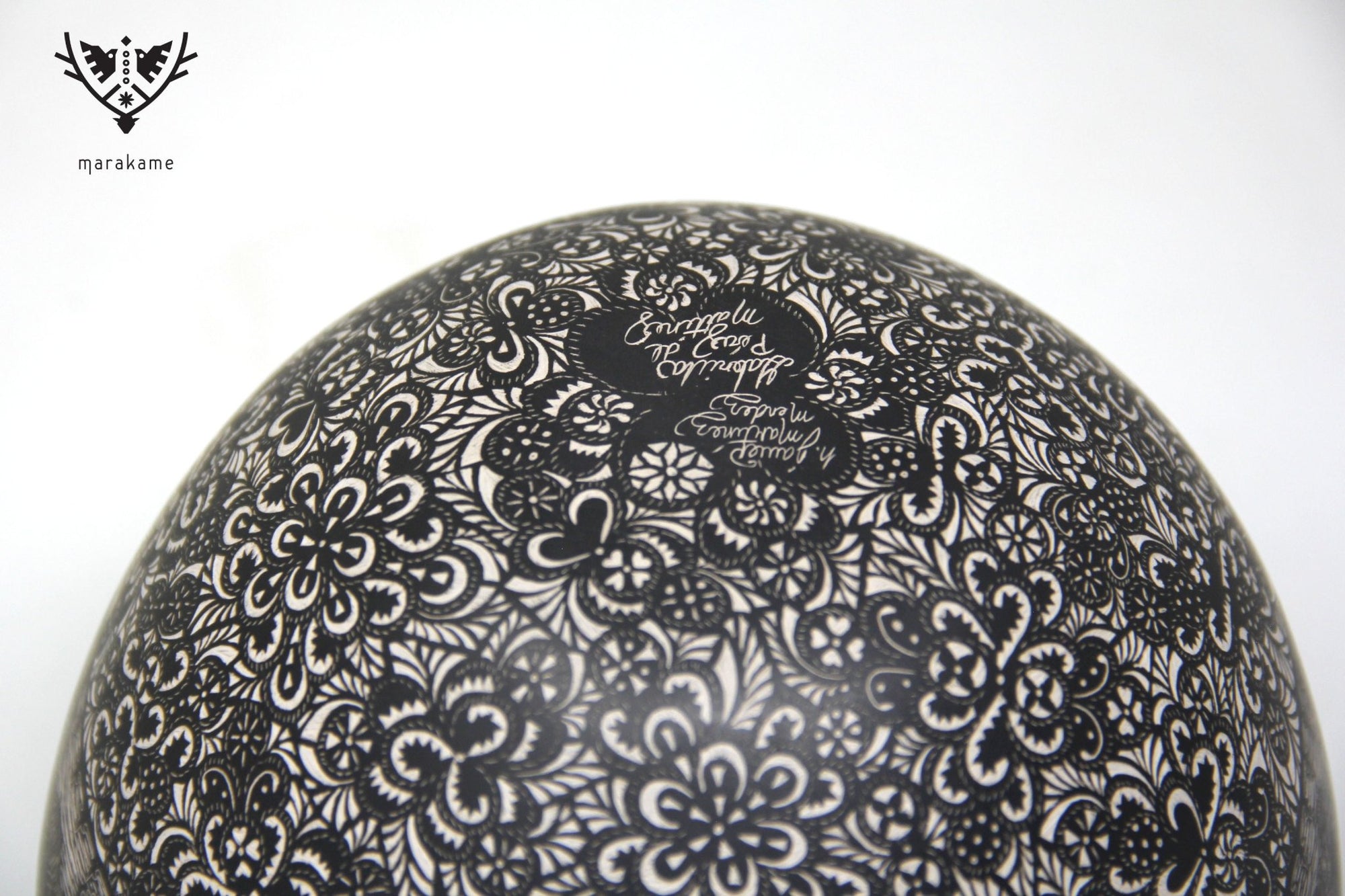 Mata Ortiz Keramik – Ruhe in Frieden – Nacht – Huichol-Kunst – Marakame
