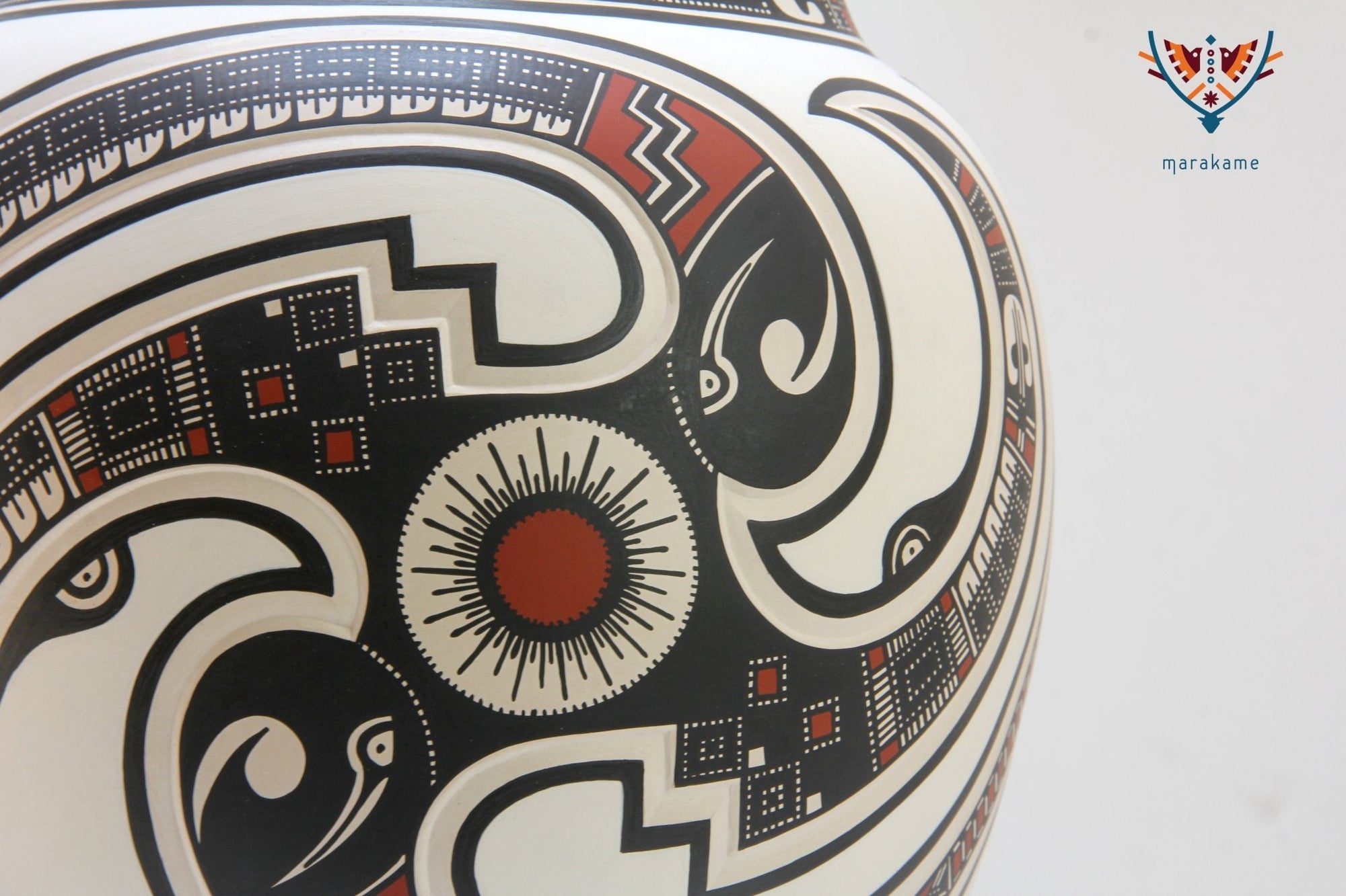 Mata Ortiz Keramik – Der Durchgang des Windes – Huichol-Kunst – Marakame