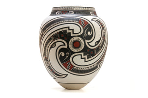 Ceramica Mata Ortiz - Il passaggio del vento - Huichol Art - Marakame