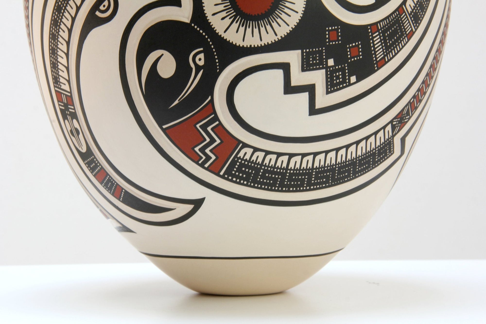 Céramique Mata Ortiz - Le passage du vent - Art Huichol - Marakame