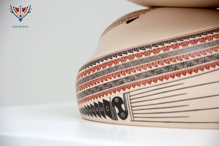 Mata Ortiz Keramik – Spirale – Huichol-Kunst – Marakame