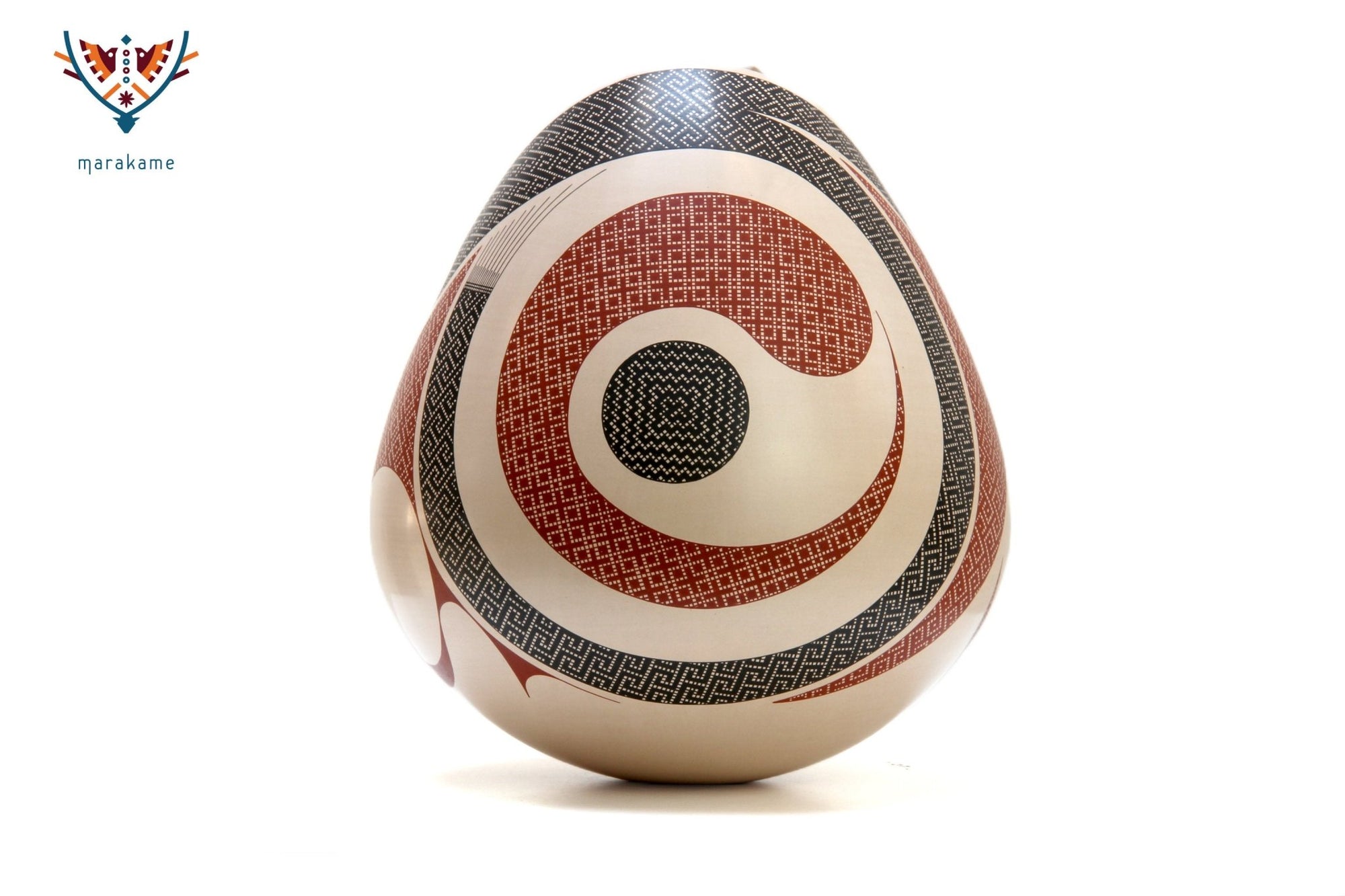 Mata Ortiz-Keramik – Schwangerschaft von Elías Peña – Huichol-Kunst – Marakame