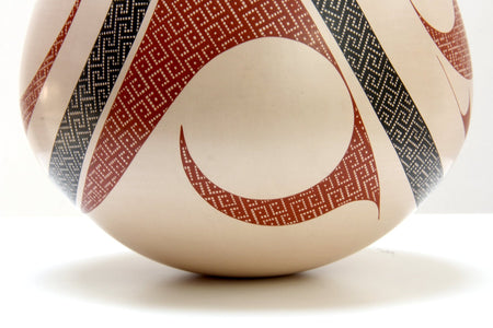 Mata Ortiz ceramics - gestation of Elías Peña - Huichol Art - Marakame