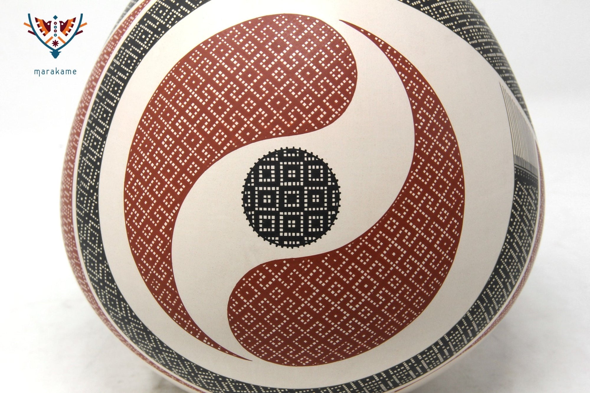 Céramique Mata Ortiz - Goutte - Art Huichol - Marakame