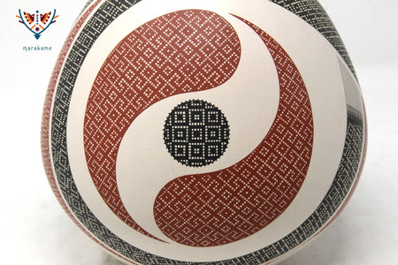 Mata Ortiz Keramik – Tropfen – Huichol Art – Marakame
