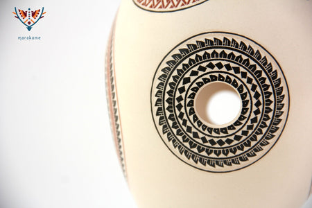 Mata Ortiz Ceramics - Drops - Huichol Art - Marakame