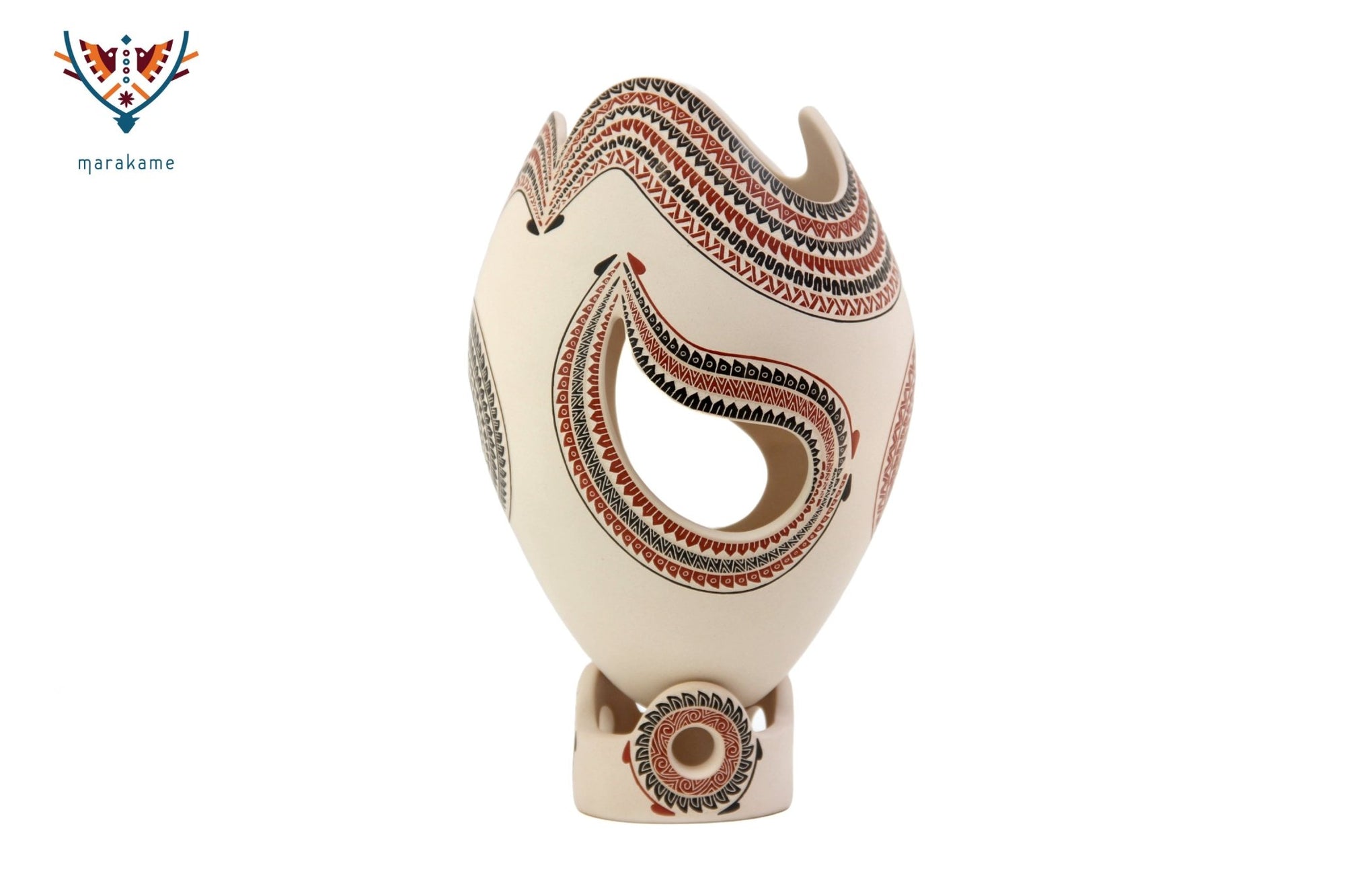 Ceramica Mata Ortiz - Gocce - Arte Huichol - Marakame